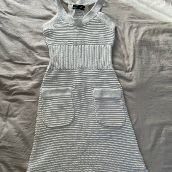 Club Mónaco white knit dress - Picture 2 of 4
